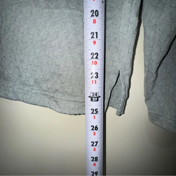 Women’s Image By Sears Vintage 90’s Long Sleeve  Top with Flower Buttons Size 20 - Picture 14 of 16